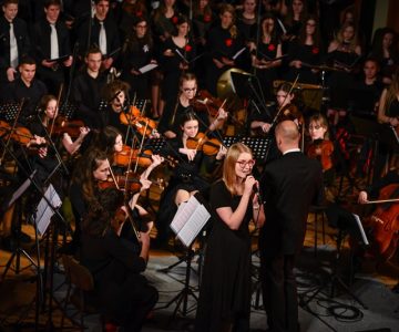 Božično-novoletni koncert I. gimnazije v Celju (foto: Jože Petrak Zajc)