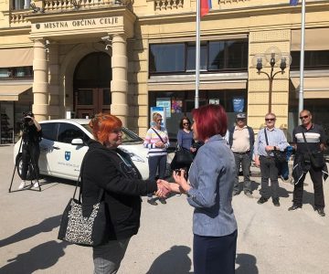Prostofer je zaživel tudi v Celju (foto: MOC)