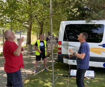 Člani Enote za zveze Civilne zaščite Mestne občine Celje so izvedli 24-urno vajo (foto: EZ CZ MOC)