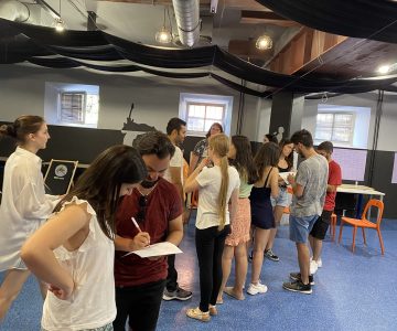 V Celjskem mladinskem centru so izvedli mednarodno mladinsko izmenjavo »Govori z mano« (foto: Celjski mladinski center)