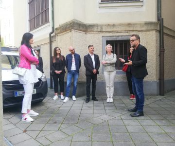 Predsednica Državnega zbora Urška Klakočar Zupančič je obiskala Celje (foto: MnZC)